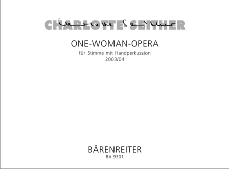 One-Woman-Opera for Voice and Percussion