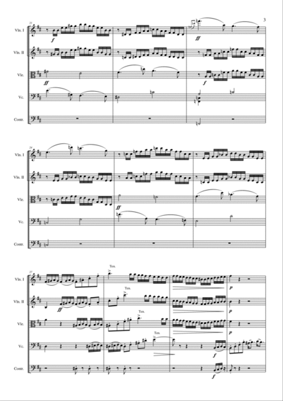 Filiberto PIERAMI: INTRODUZIONE ED ALLEGRO (op.23) (ES 532) - Score Only Full Orchestra scores gallery preview page 5