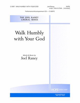 Walk Humbly with Your God