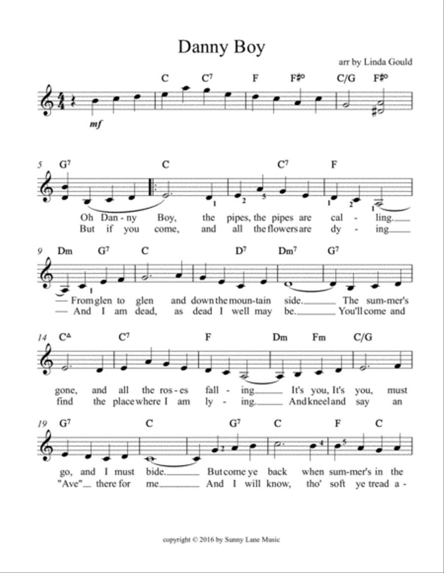 Irish Sing-along Booklet Voice scores gallery preview page 4
