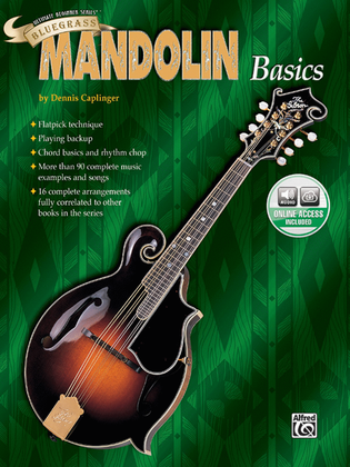 Book cover for Ultimate Beginner Bluegrass Mandolin Basics