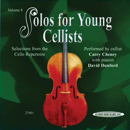 Solos for Young Cellists CD, Volume 8