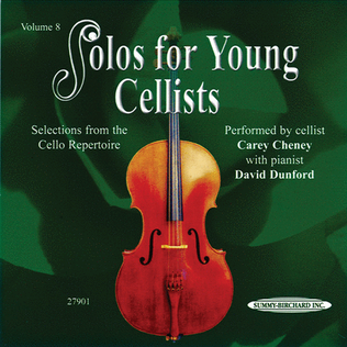 Book cover for Solos for Young Cellists, Volume 8