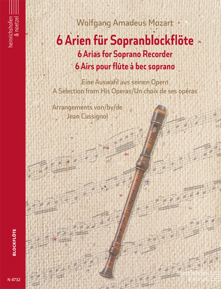 6 Arias for Soprano Recorder