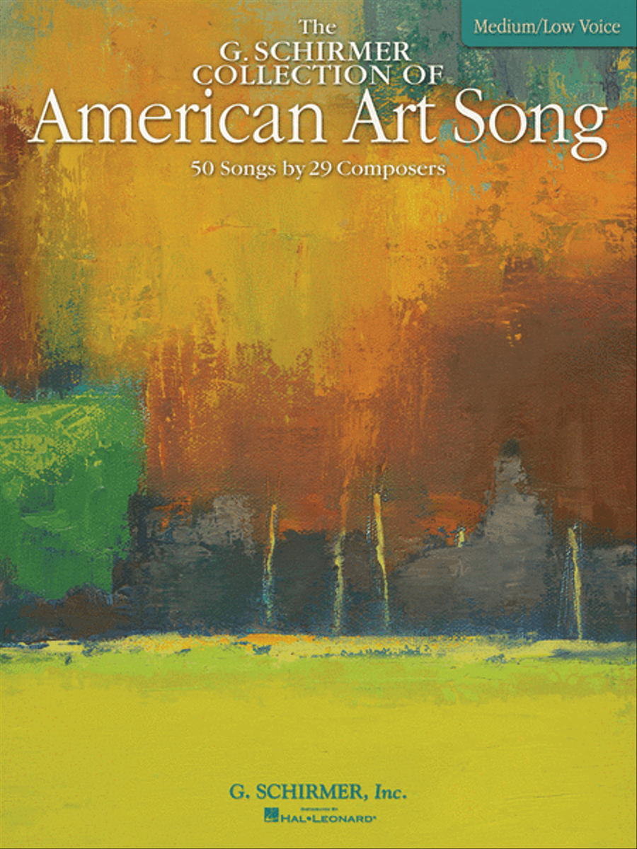 The G. Schirmer Collection of American Art Song – 50 Songs by 29 Composers Voice Solo scores gallery preview page 1