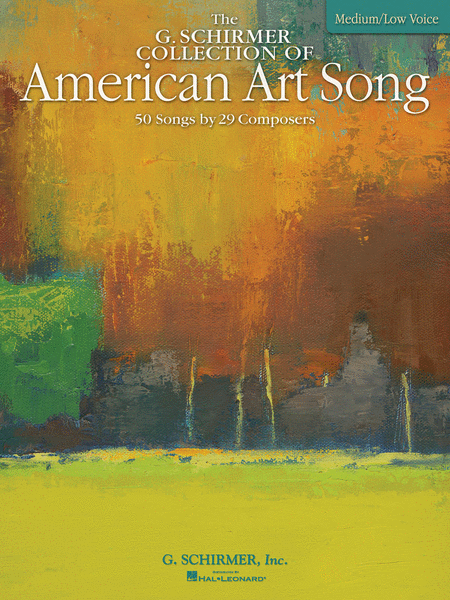The G. Schirmer Collection of American Art Song – 50 Songs by 29 Composers image number null