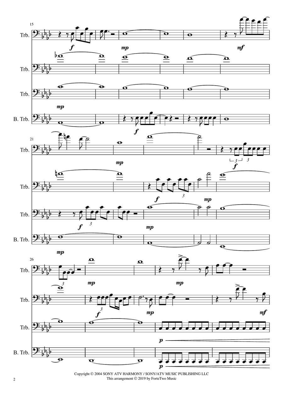 Everyone Has Aids Small Ensemble scores gallery preview page 2