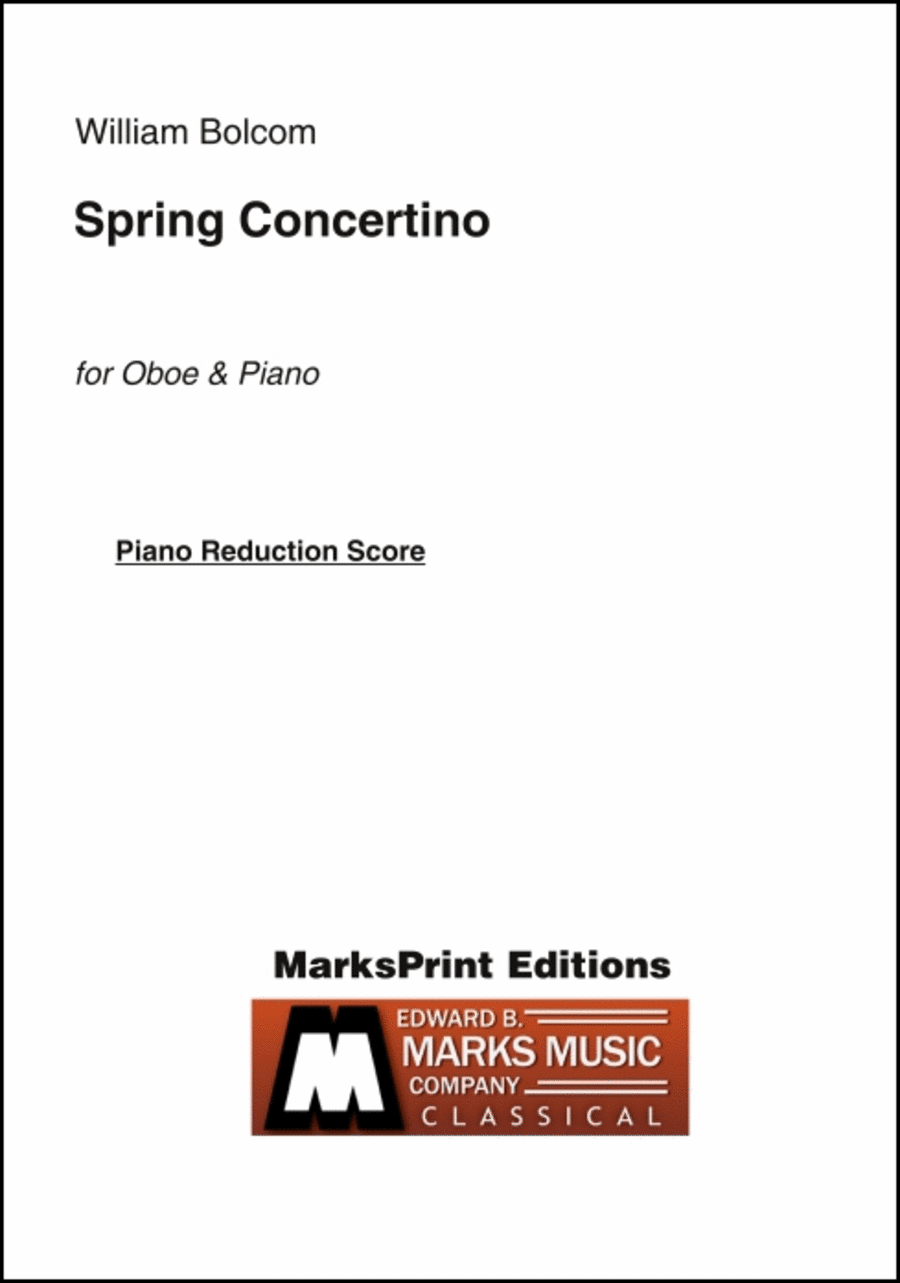 Spring Concertino (Piano Reduction)