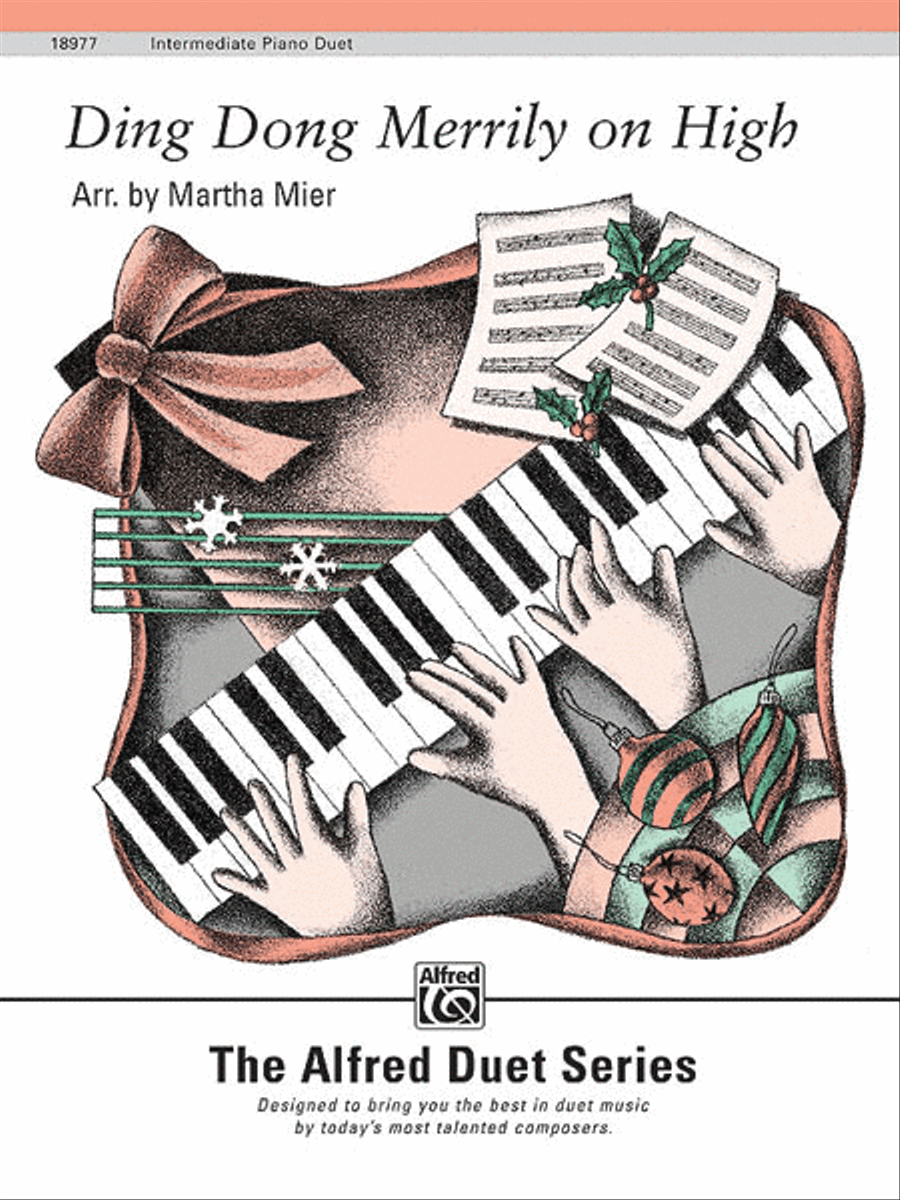 Ding Dong Merrily on High Small Ensemble scores gallery preview page 1
