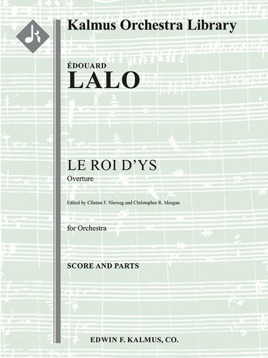 Le Roi d'Ys: Overture Full Orchestra scores gallery preview page 1