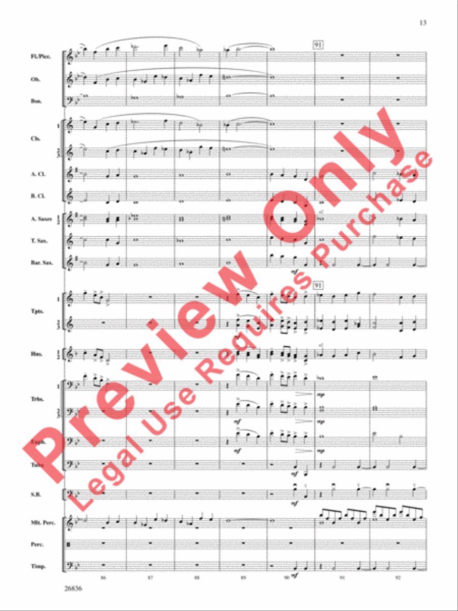 Eire Concert Band scores gallery preview page 14