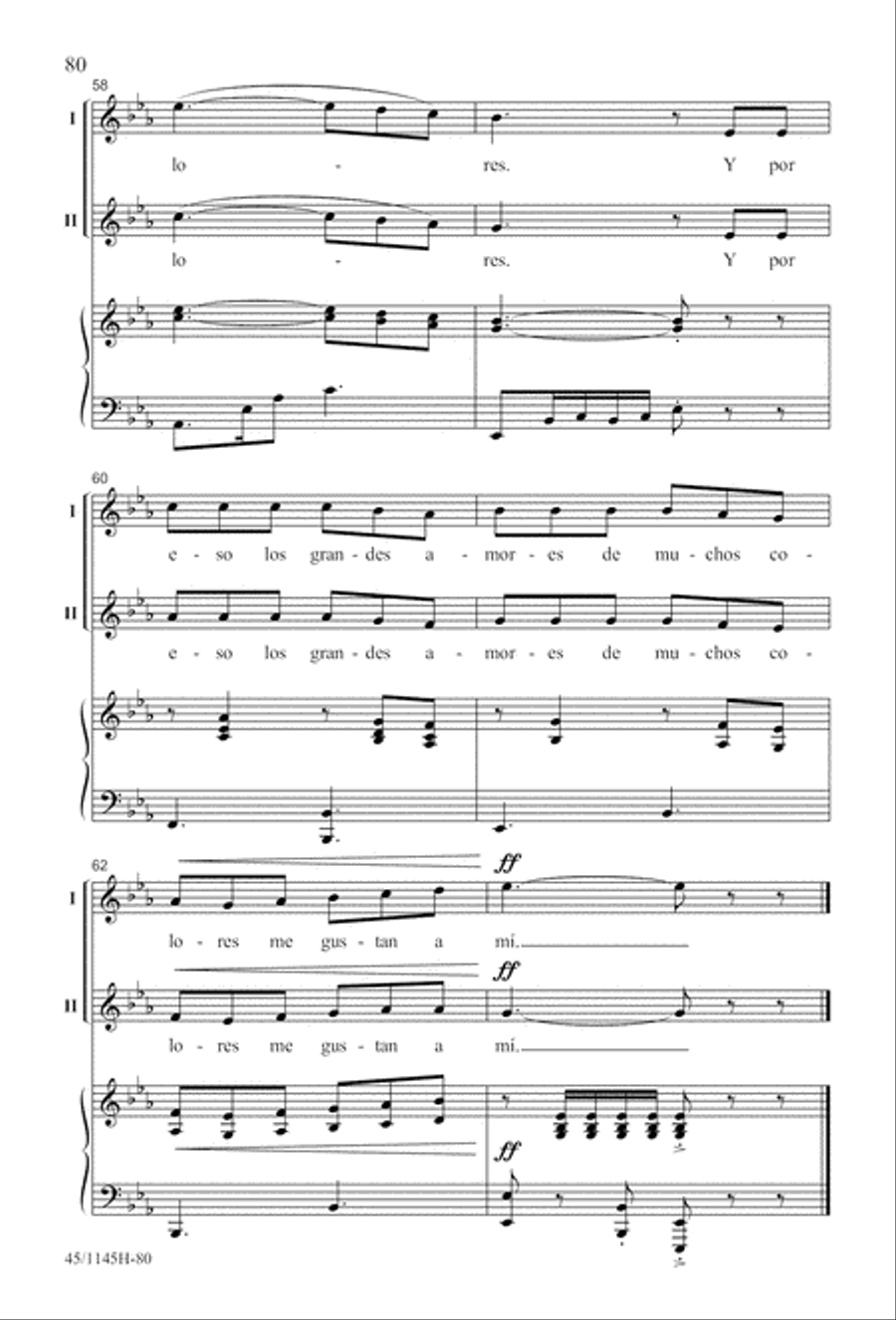 We Sing the World Around 2-Part scores gallery preview page 81