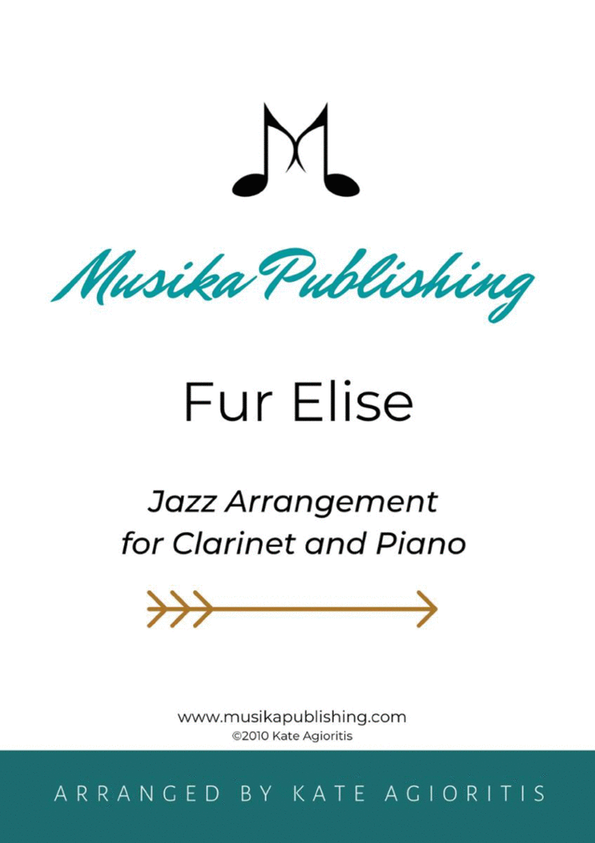 Fur Elise - a Jazz Arrangement for Clarinet and Piano image number null