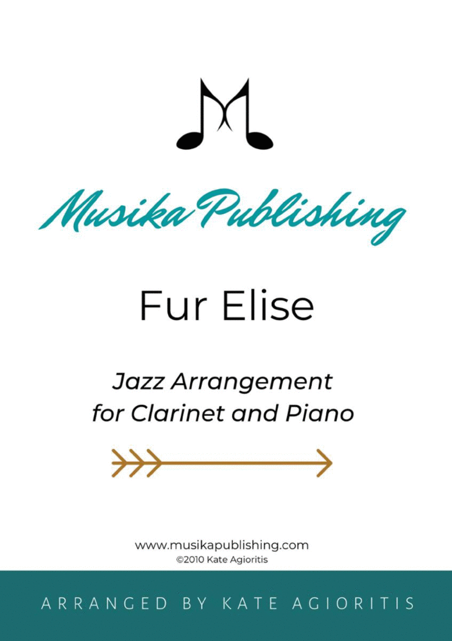 Fur Elise - a Jazz Arrangement for Clarinet and Piano