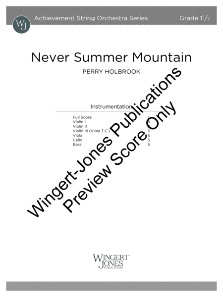 Never Summer Mountain image number null
