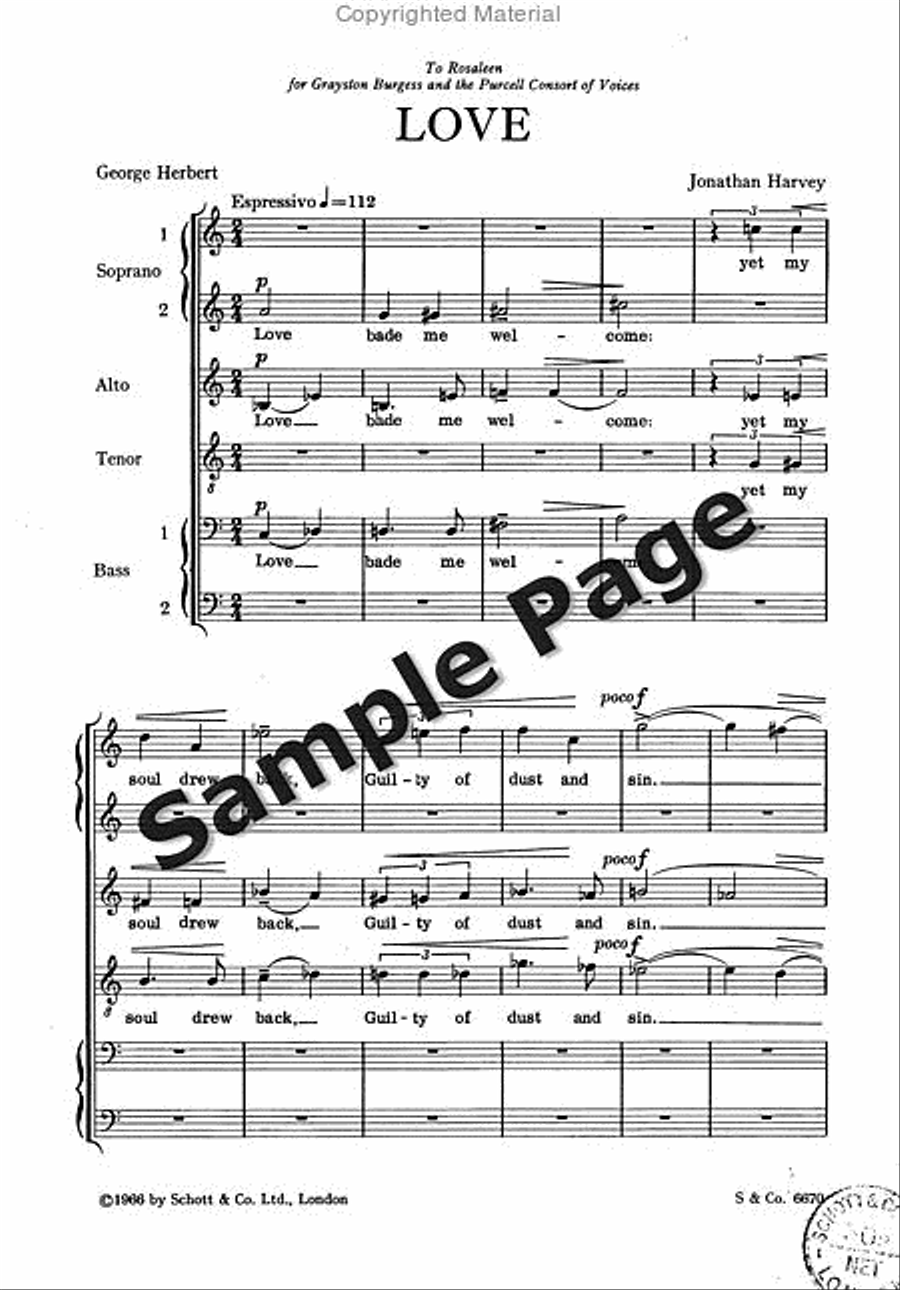 <br>Sheet music extract