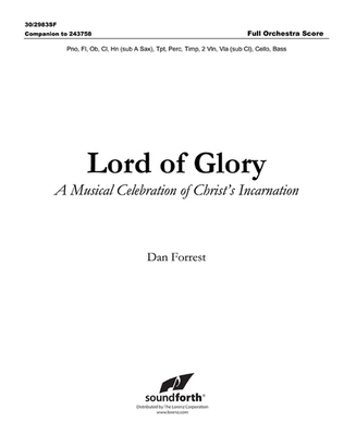 Lord of Glory - Full Score