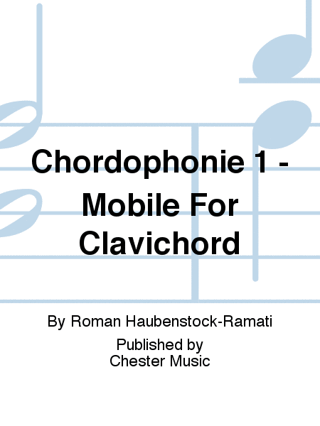 Chordophonie 1 - Mobile For Clavichord