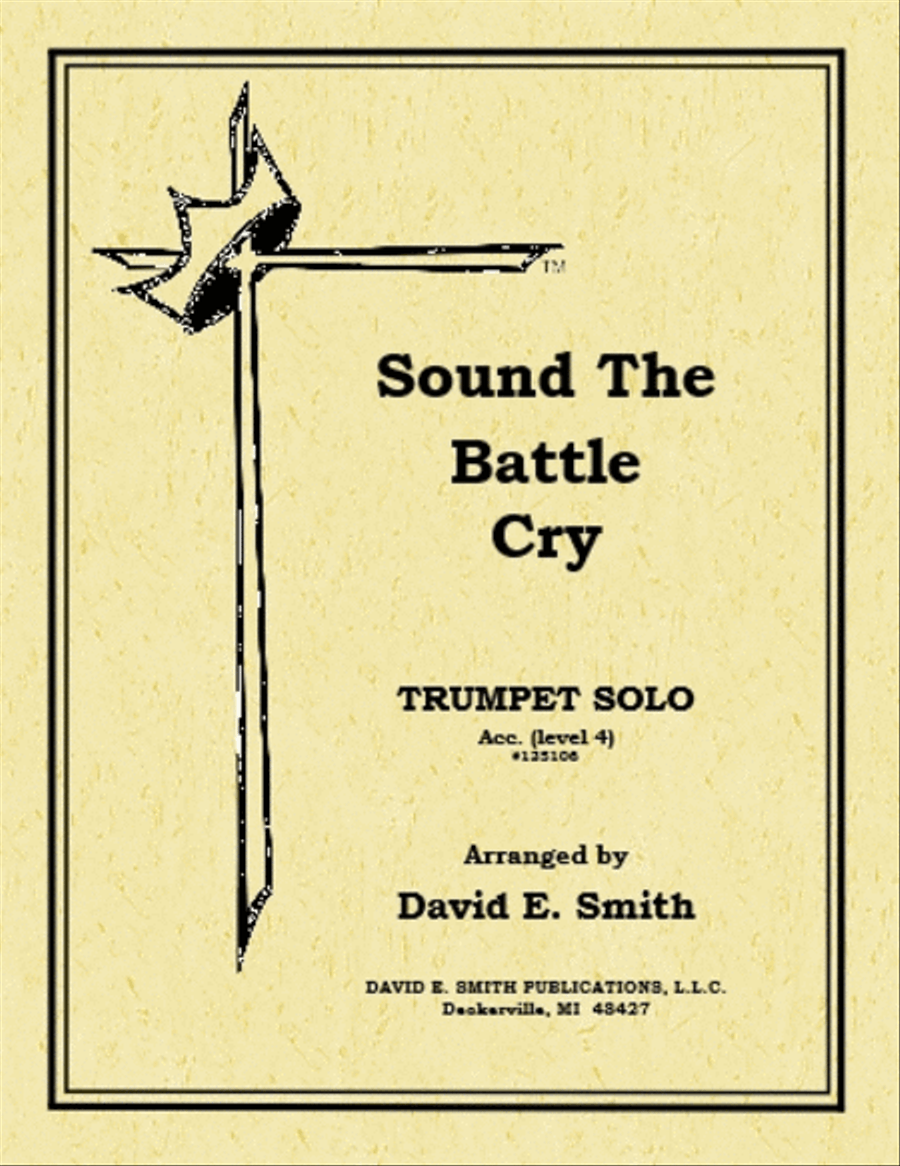 Sound the Battle Cry Cornet scores gallery preview page 1