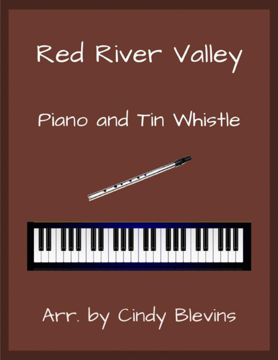 Red River Valley, Piano and Tin Whistle (D) image number null