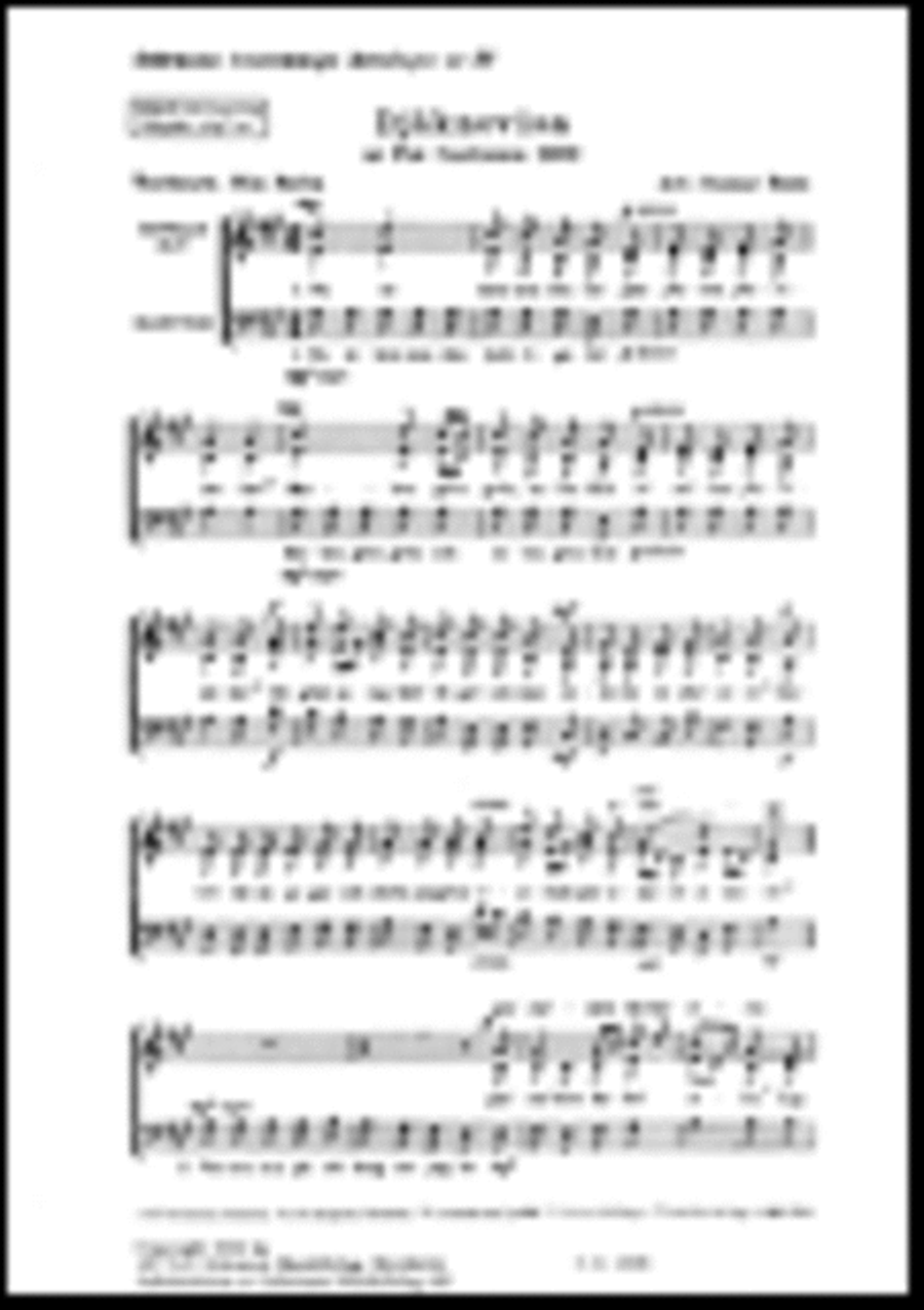 Djaknevisa 3-Part scores gallery preview page 1