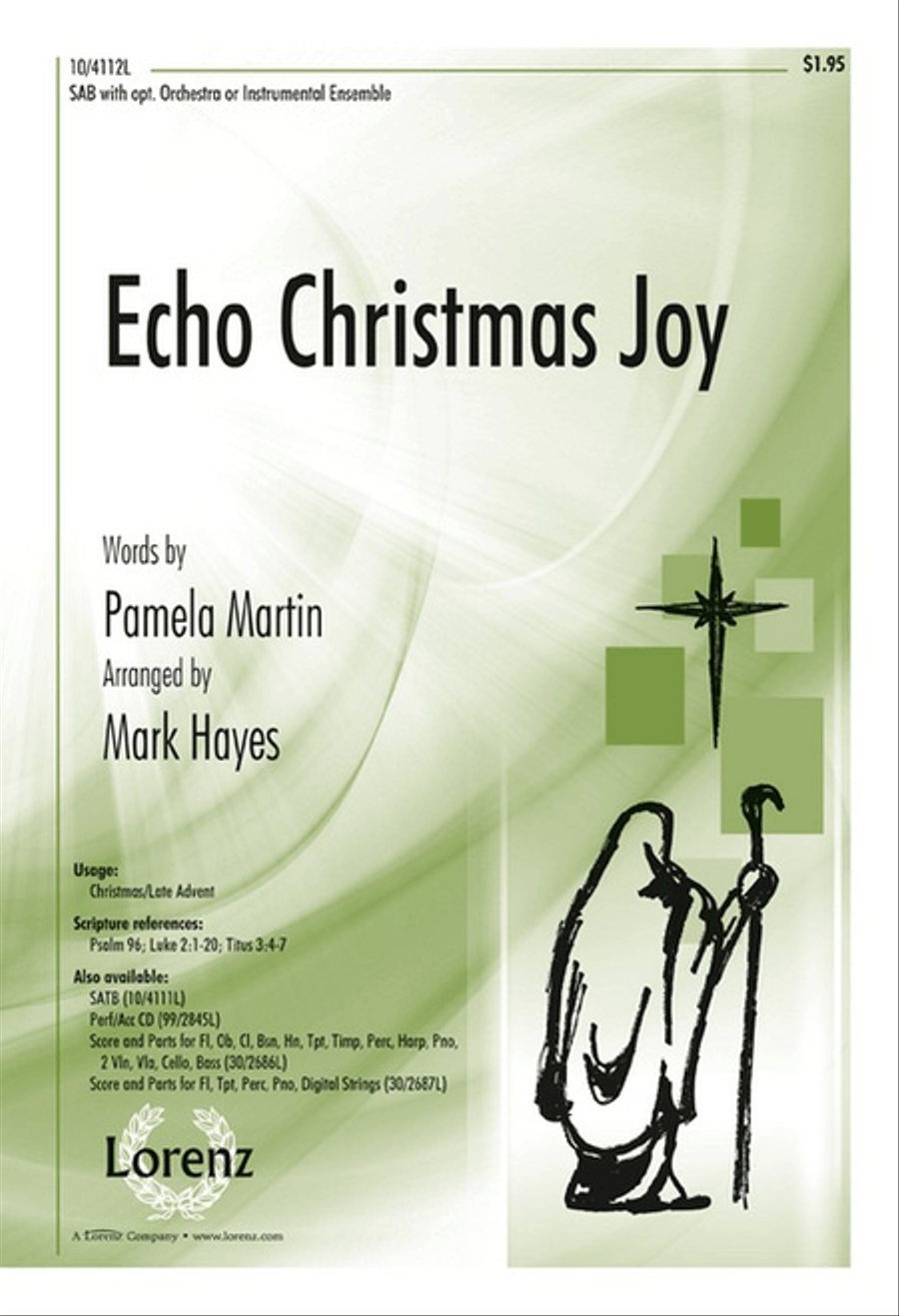 Echo Christmas Joy 3-Part scores gallery preview page 1