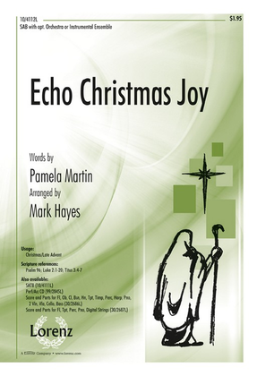 Book cover for Echo Christmas Joy