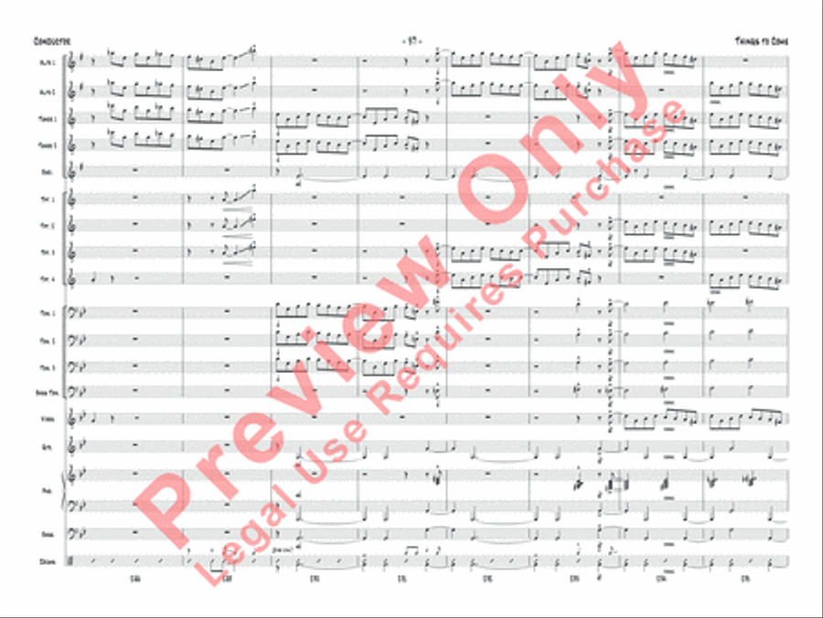 Things to Come Things to Come Jazz Ensemble scores gallery preview page 38
