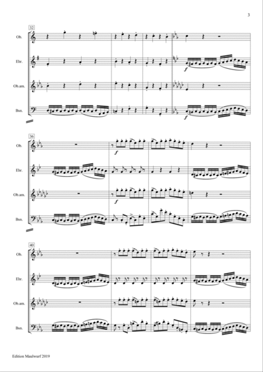 Temporale Woodwind Quartet scores gallery preview page 5