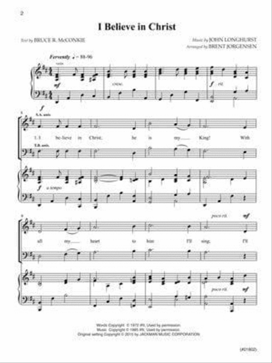 Hymnplicity Ward Choir – Book 11 4-Part scores gallery preview page 2