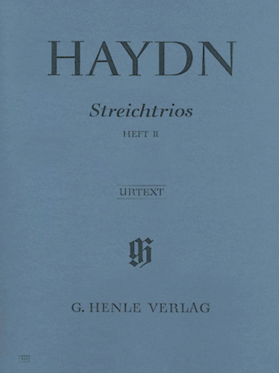 Joseph Haydn: String trios, volume II