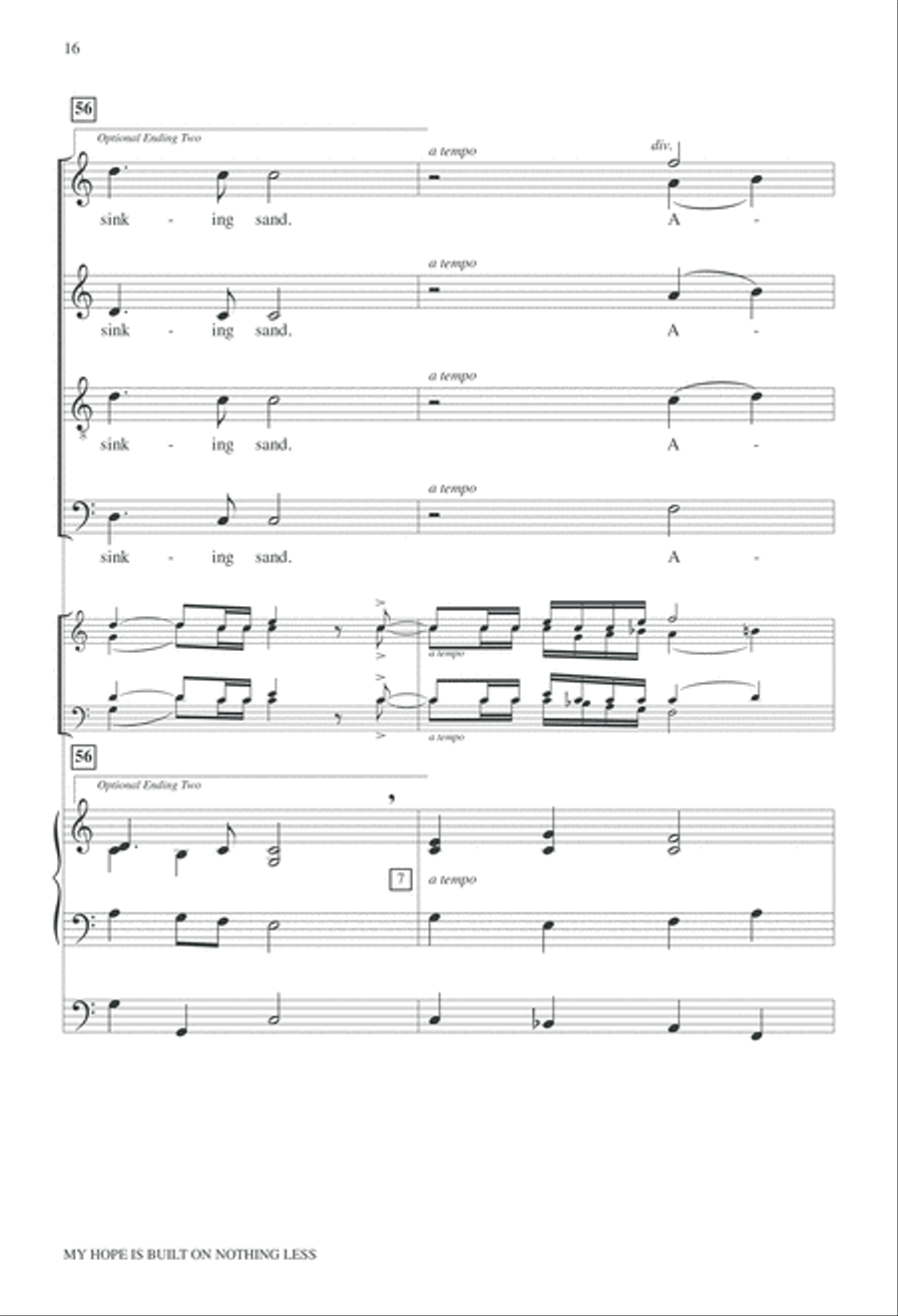 My Hope is Built on Nothing Less 4-Part scores gallery preview page 37