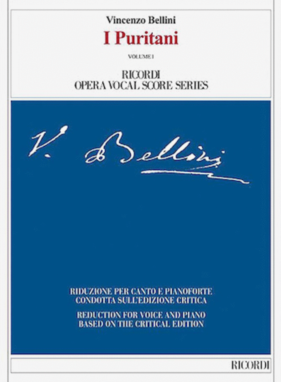 I Puritani I Puritani Voice scores gallery preview page 1