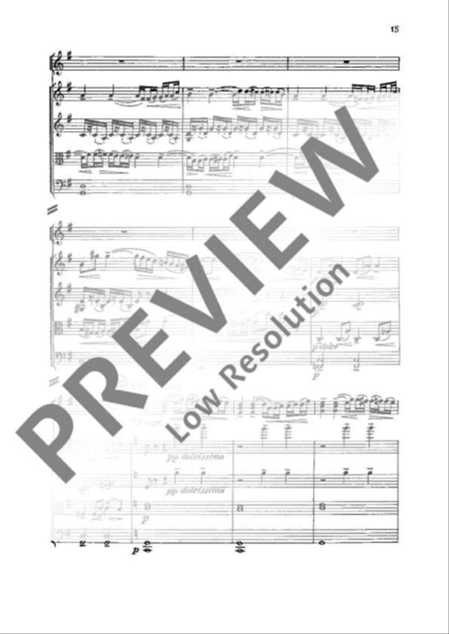 Quintet F Major Cello scores gallery preview page 18