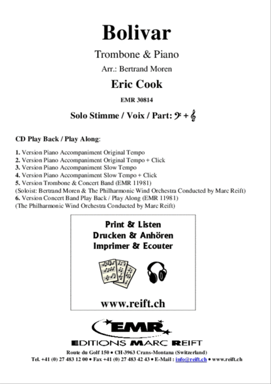 Bolivar Piano Accompaniment scores gallery preview page 2