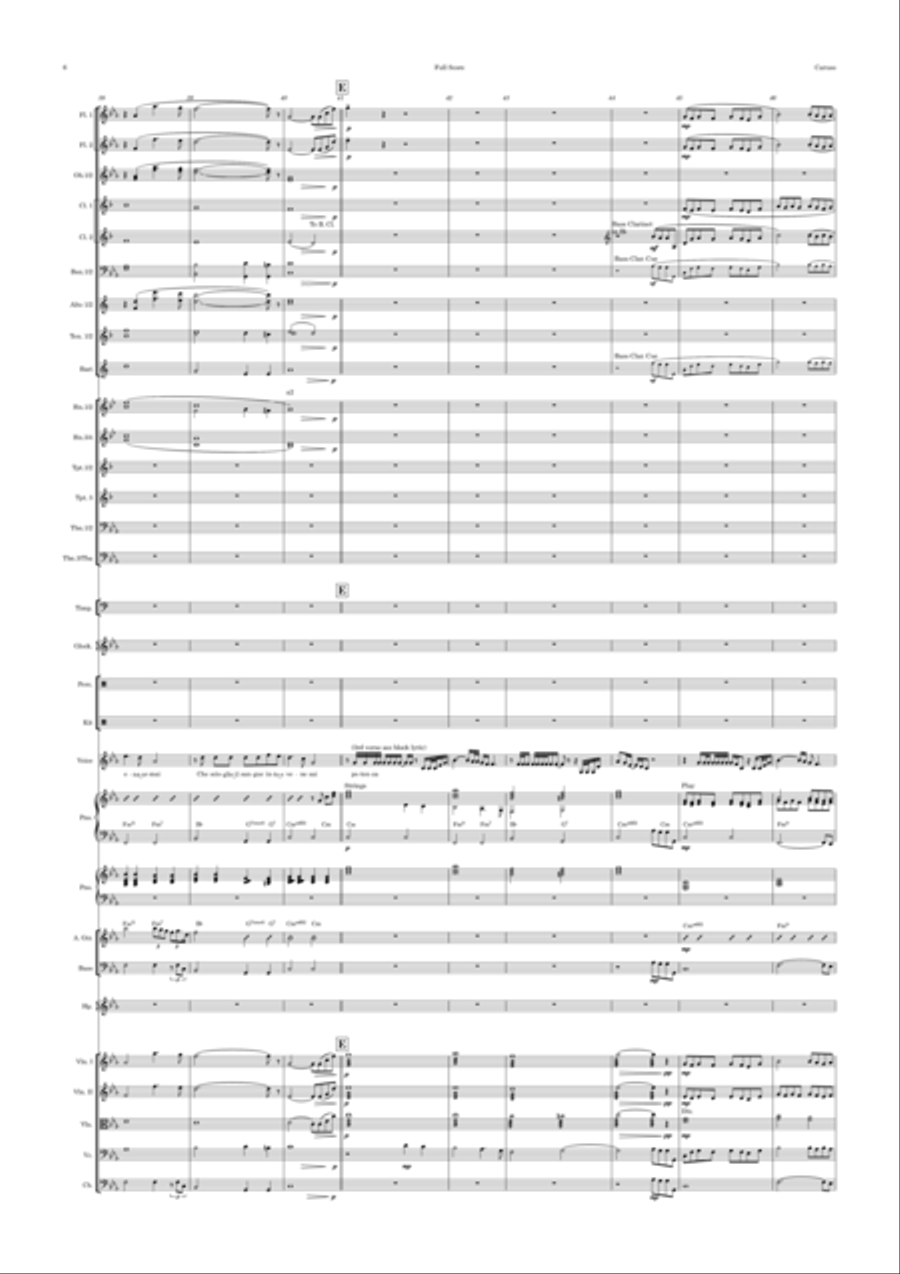 Caruso Caruso Full Orchestra scores gallery preview page 6