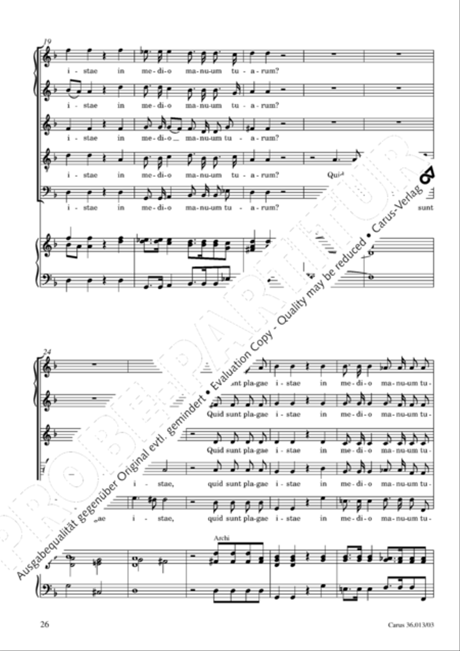 Membra Jesu nostri SSATB scores gallery preview page 27