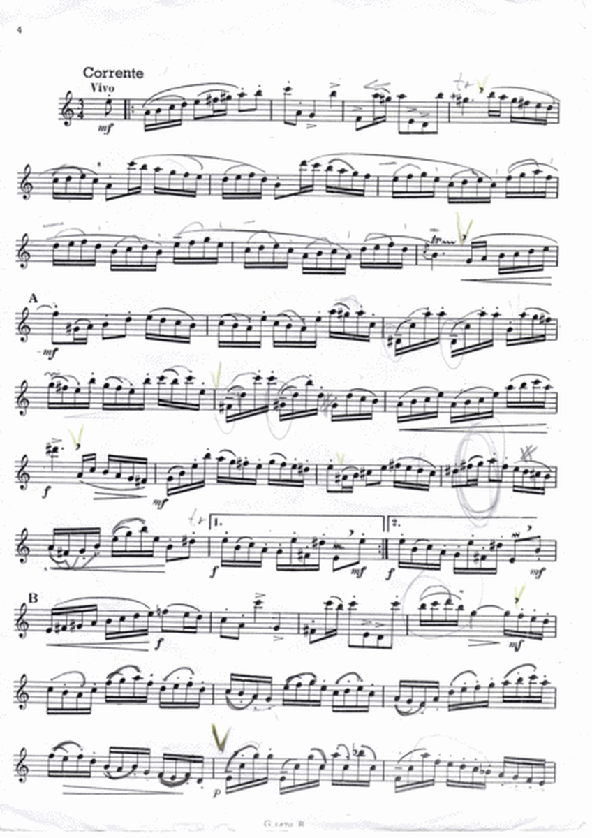 PARTITA - J.S Bach (Sax Alto)