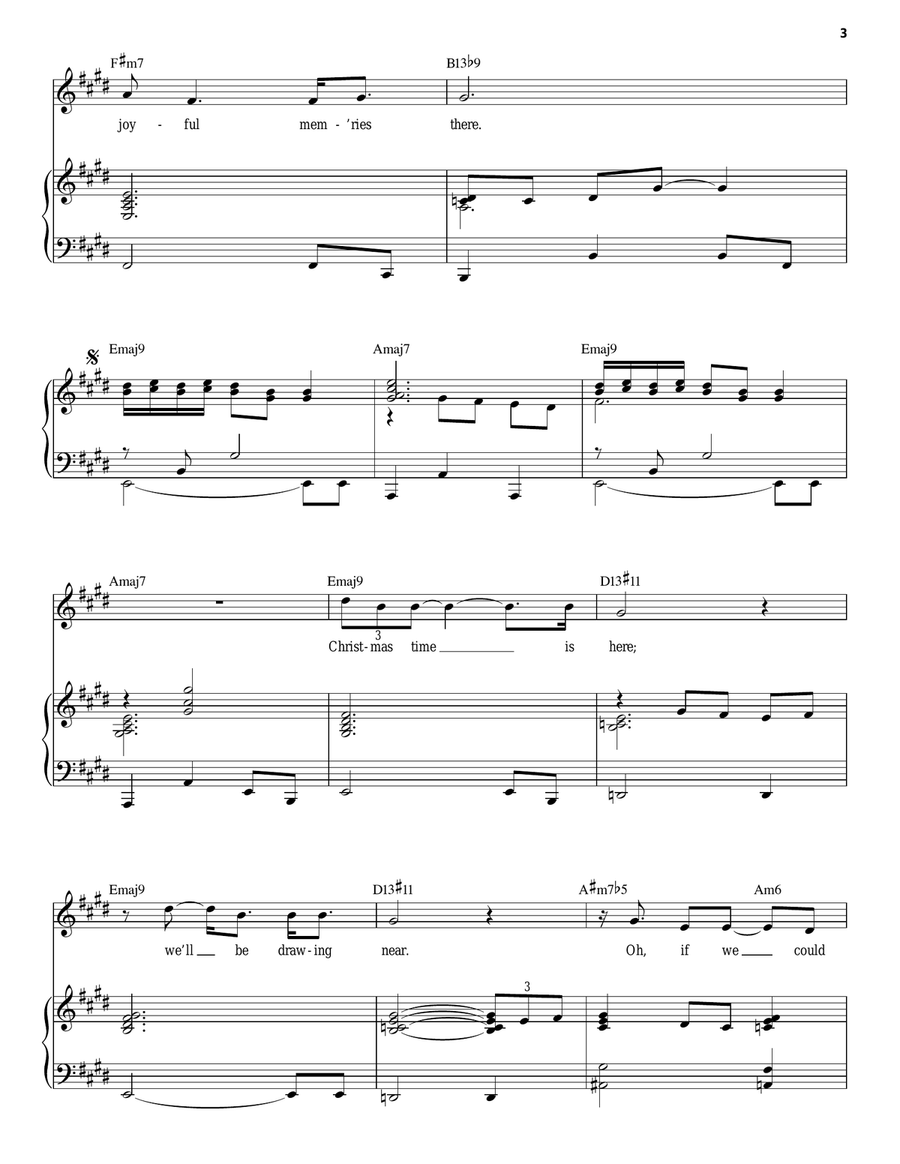 Christmas Time Is Here Christmas Time Is Here Piano, Vocal scores gallery preview page 3