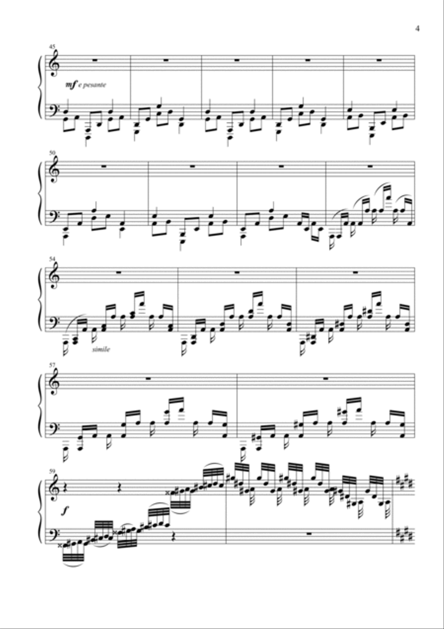 Hommage a Chopin Piano Solo scores gallery preview page 6