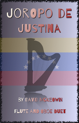 Joropo de Justina, for Flute and Oboe Duet
