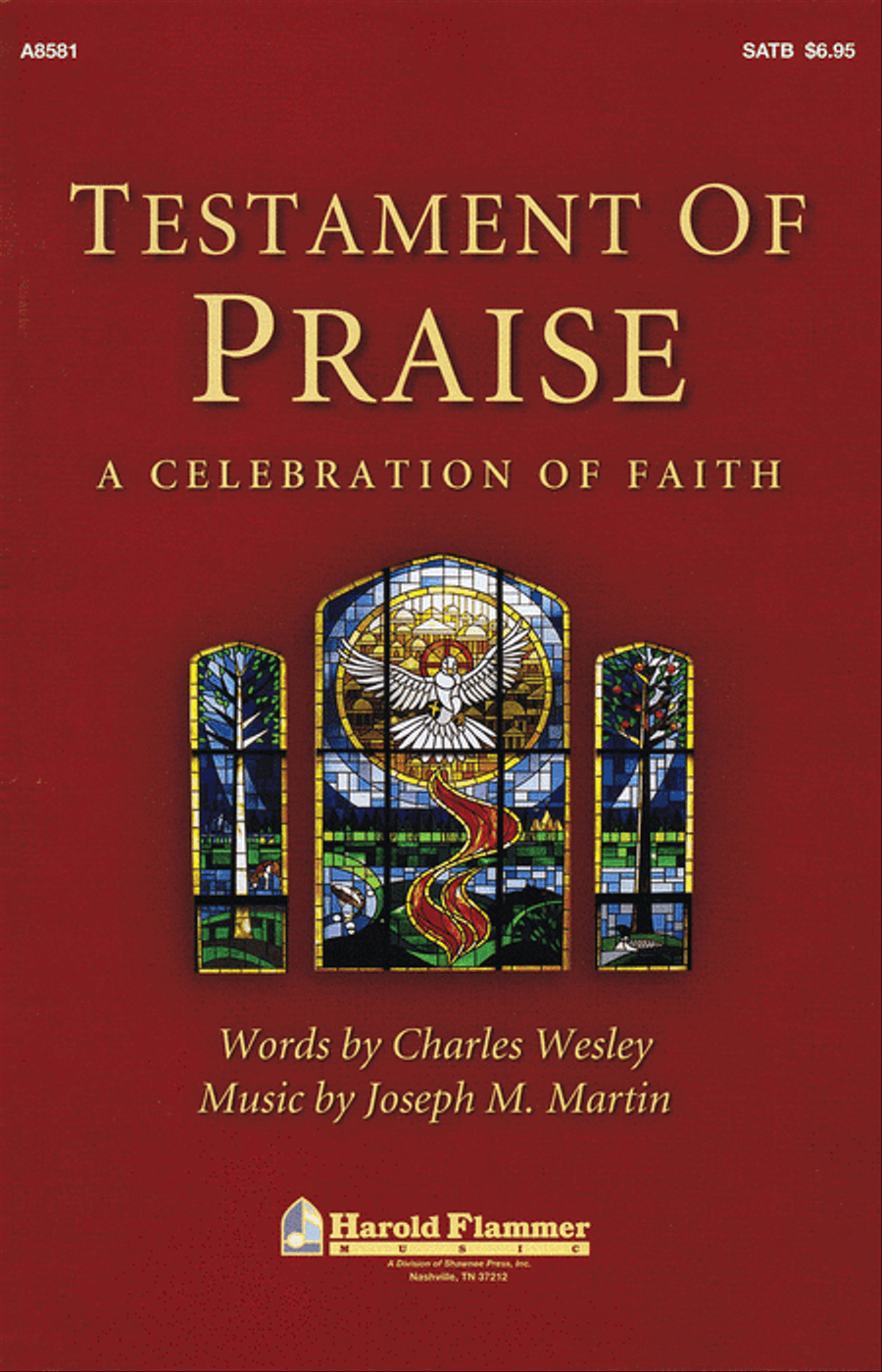 Testament of Praise Testament of Praise 4-Part scores gallery preview page 1