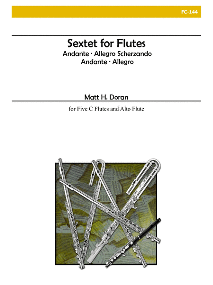 Sextet for Flutes Flute Choir scores gallery preview page 1