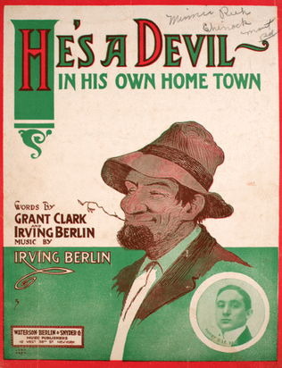 Book cover for He's A Devil In His Own Home Town