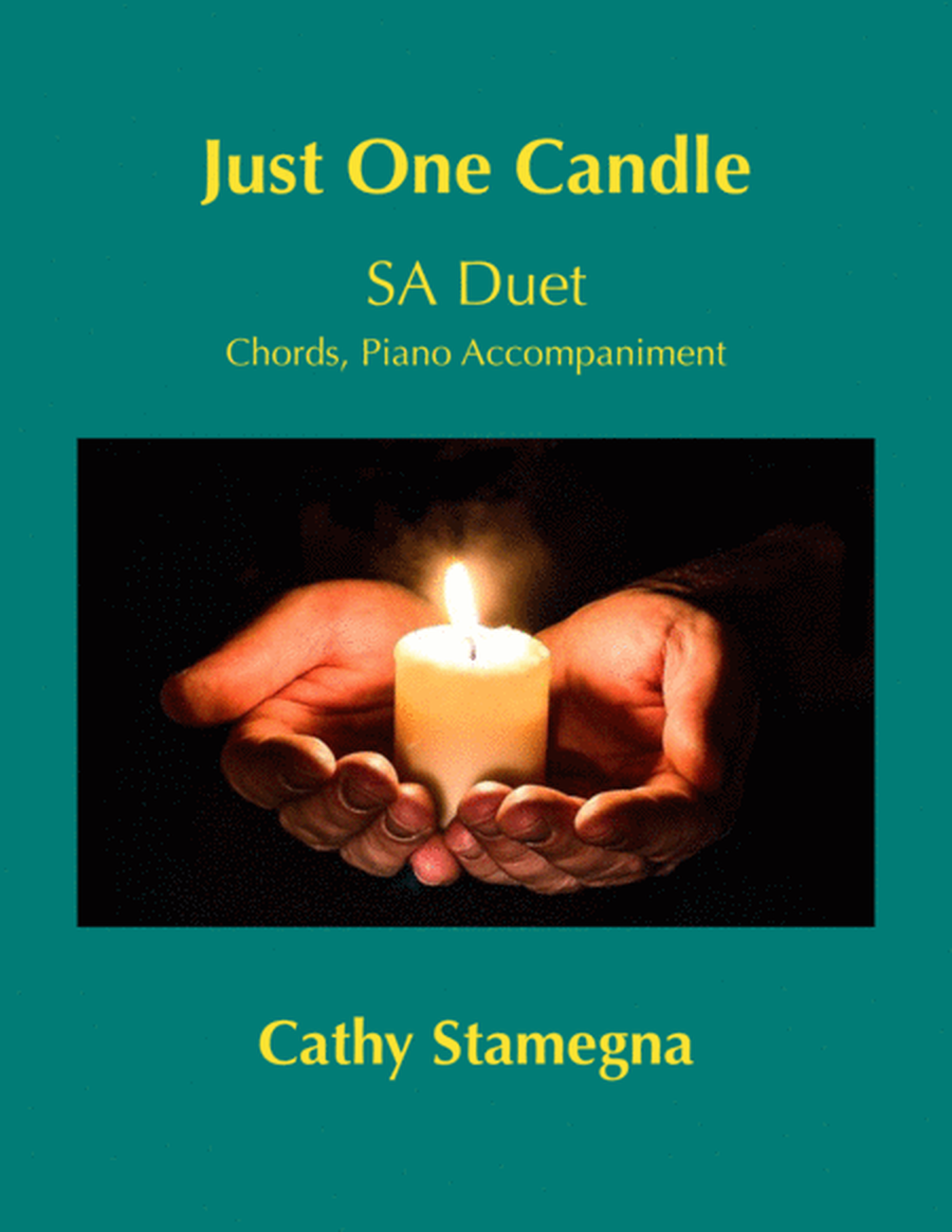Just One Candle (SA Duet, Chords, Piano Accompaniment) image number null