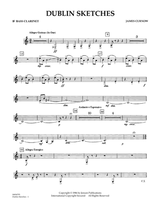 Dublin Sketches - Bb Bass Clarinet