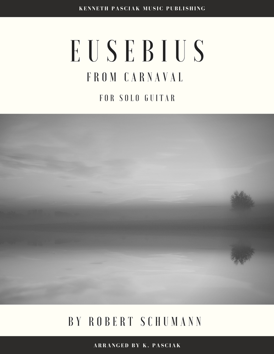 Eusebius (for Solo Guitar) Chamber Music scores gallery preview page 1