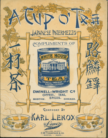 A Cup O' Tea. Japanese Intermezzo