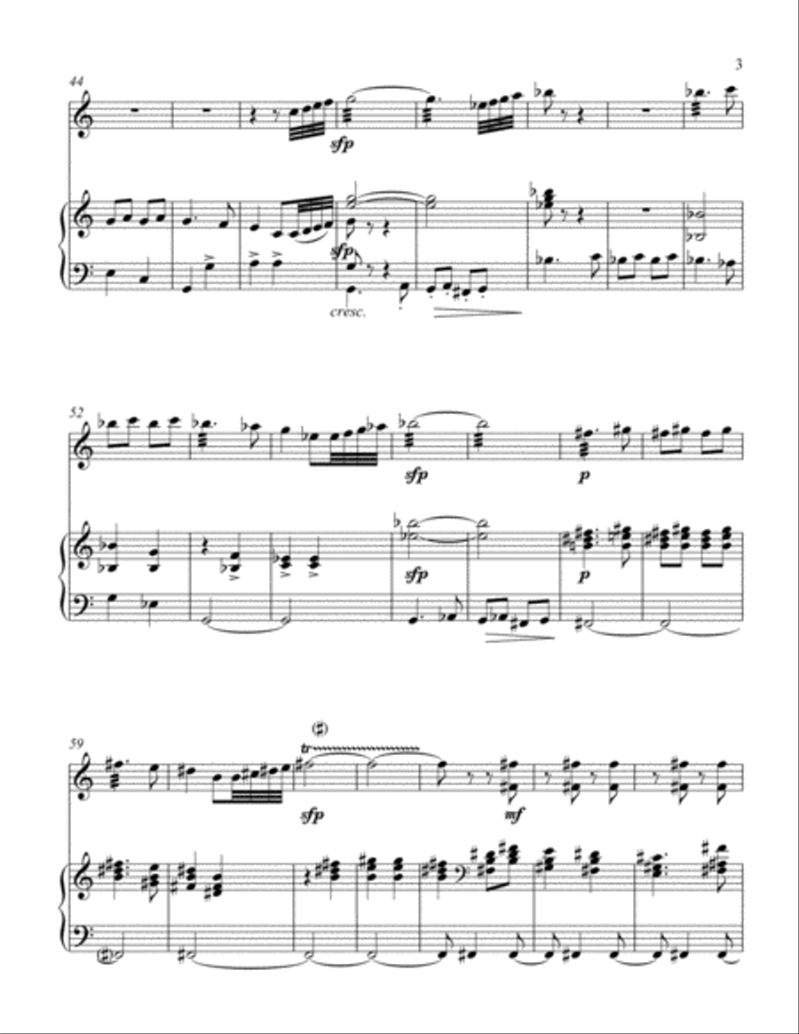 Dancing Chorus from 8 Russian Folksongs Choir scores gallery preview page 3