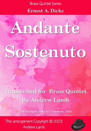 Ernest Dicks | Andante Sostenuto | for Brass Quintet
